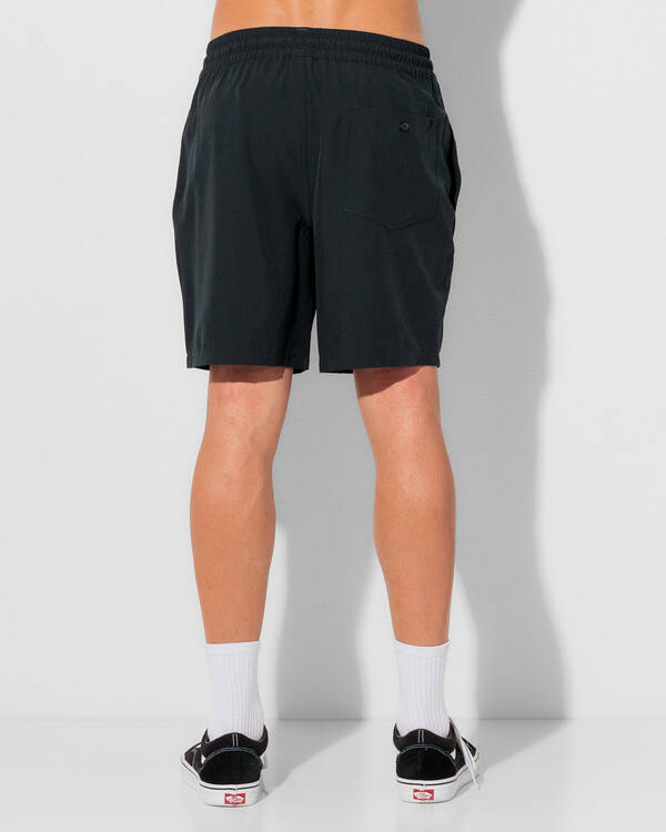 Volcom Stones Elastic Waist Hybrid Shorts for Mens