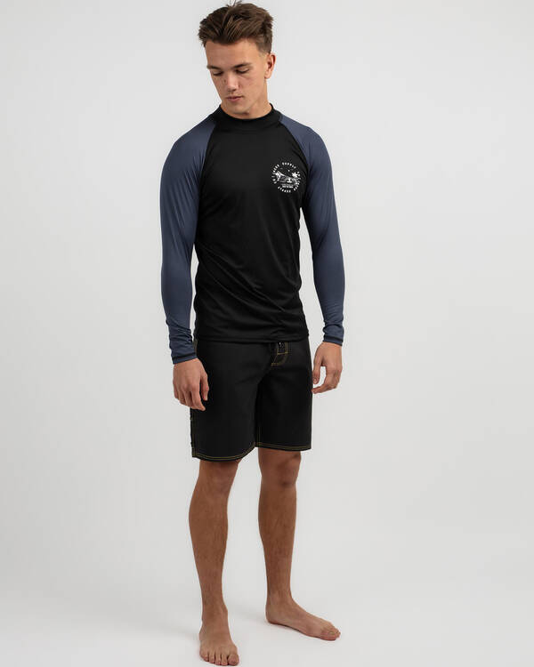 Jacks Escape Long Sleeve Rash Vest for Mens