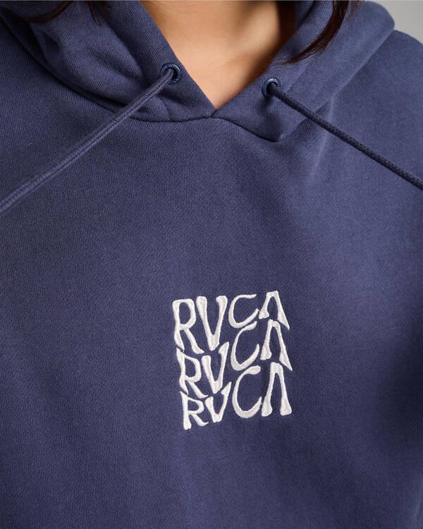 RVCA Wavey Slouched Hoodie for Womens