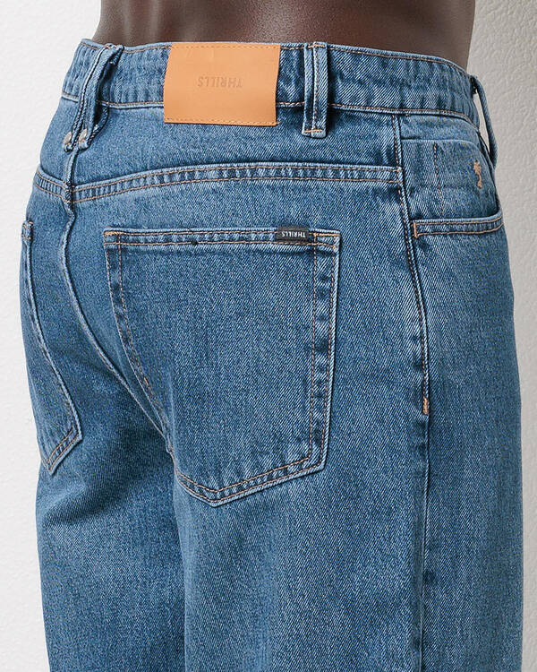 Thrills Slacker Relaxed Denim Jeans for Mens