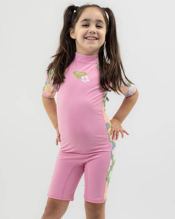 Roxy Toddlers' Tiny Flower Long Sleeve Surfsuit for Womens