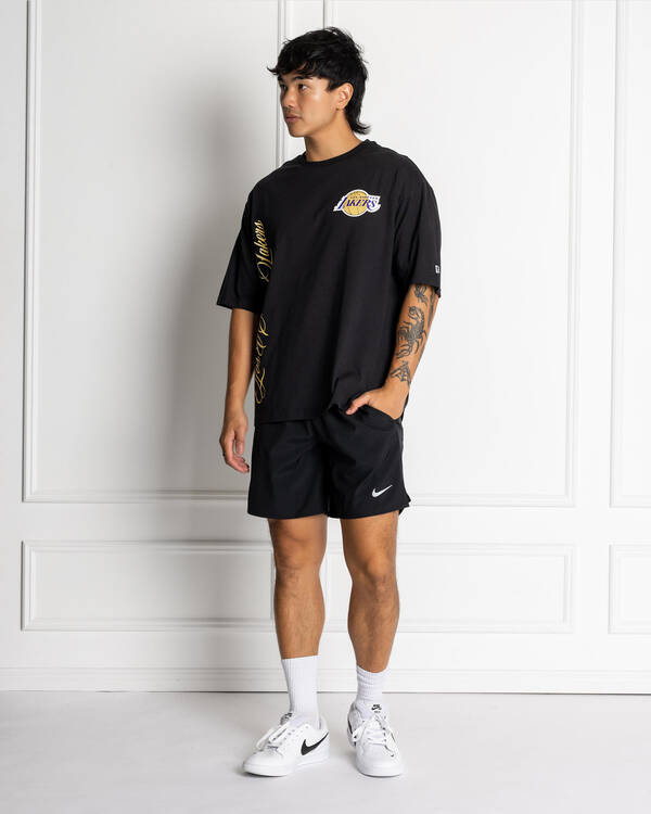 New Era La Lakers Oversized Street T-Shirt for Mens