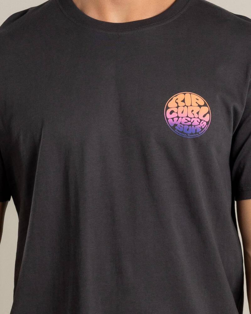 Rip Curl Wettie Passage Icon T-Shirt for Mens