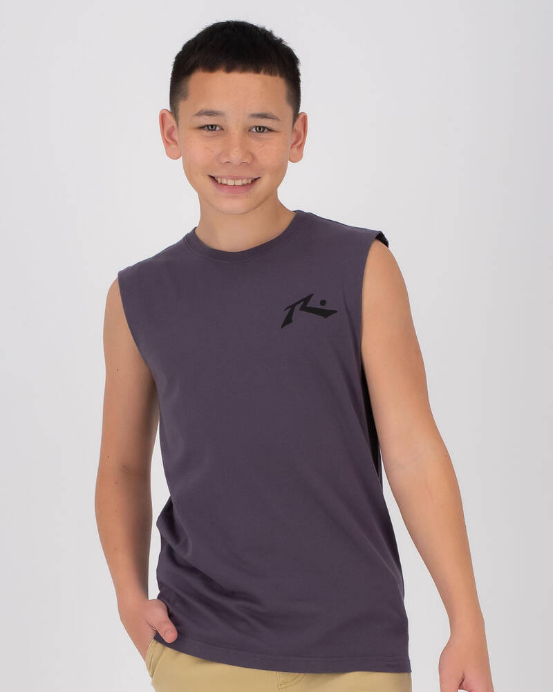 Rusty Boys' Competition Muscle Tank for Mens