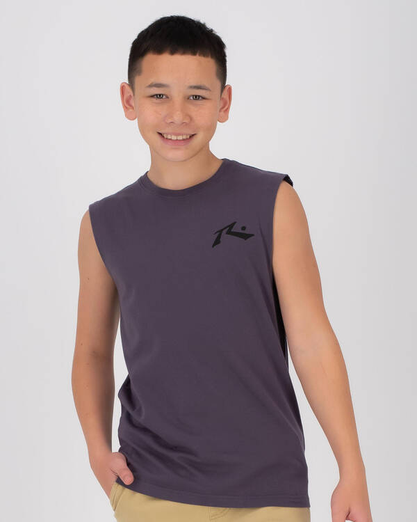 Rusty Boys' Competition Muscle Tank for Mens