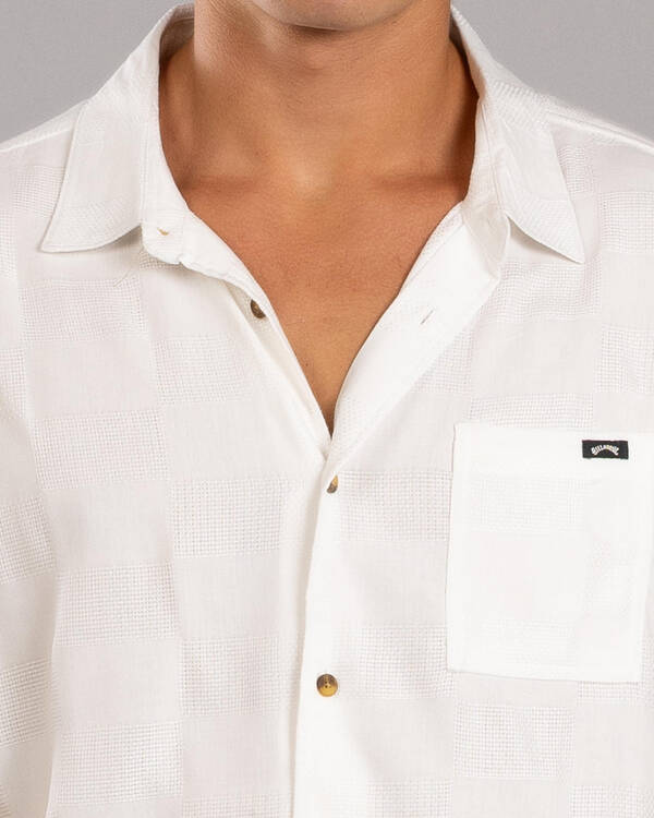 Billabong Sundays Jacquard Short Sleeve Shirt for Mens