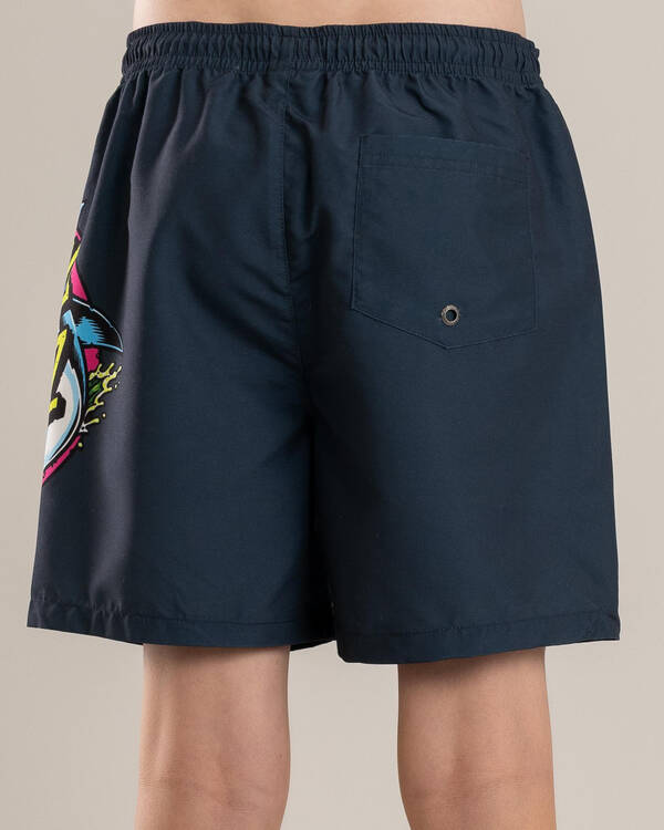 Santa Cruz Boys' Shark Dot Board Shorts for Mens