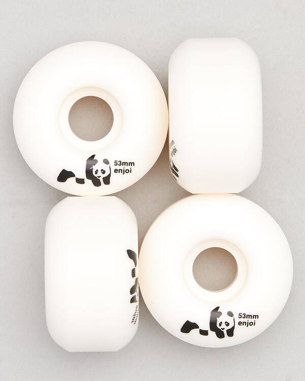 Enjoi Panda 53mm Skateboard Wheels for Unisex