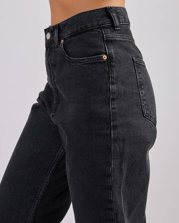 Dr Denim Echo High Straight Jeans for Womens