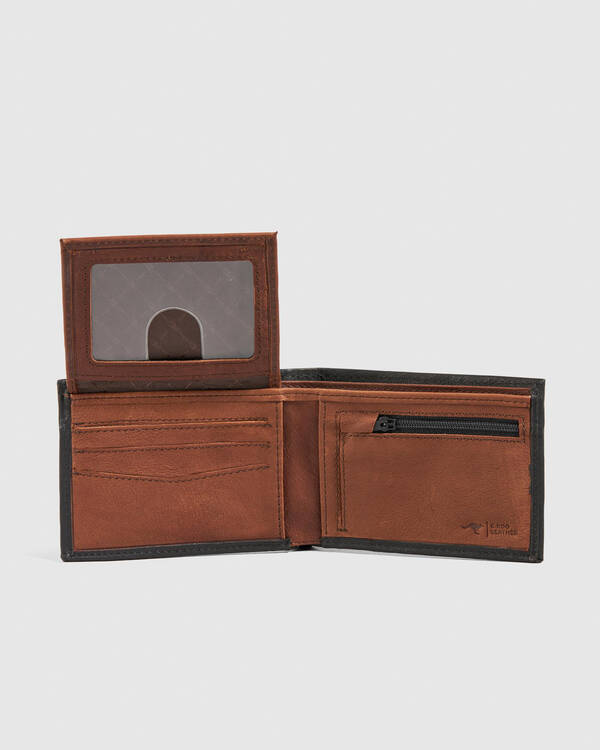 Rip Curl K-Roo Road Trip RFID All Day Leather Wallet for Mens