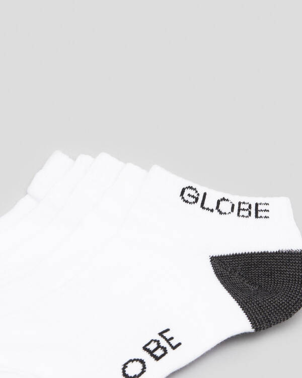 Globe Ingles Ankle Socks 5 Pack for Mens