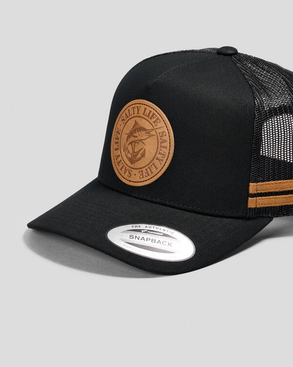 Salty Life Twice Bitten Trucker Cap for Mens