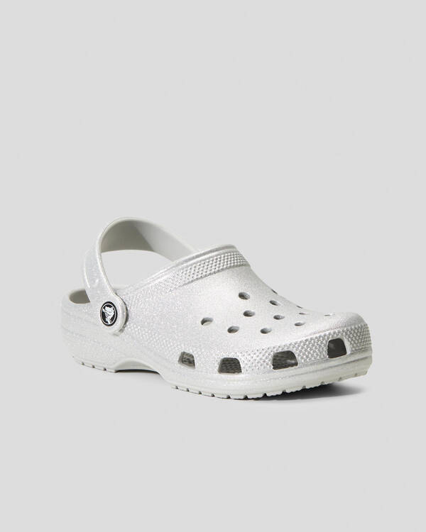 Crocs Kids' Glitter Clogs for Mens
