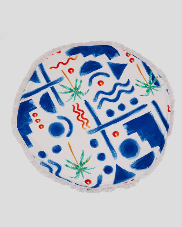 Kaiami Santorini Round Towel for Womens