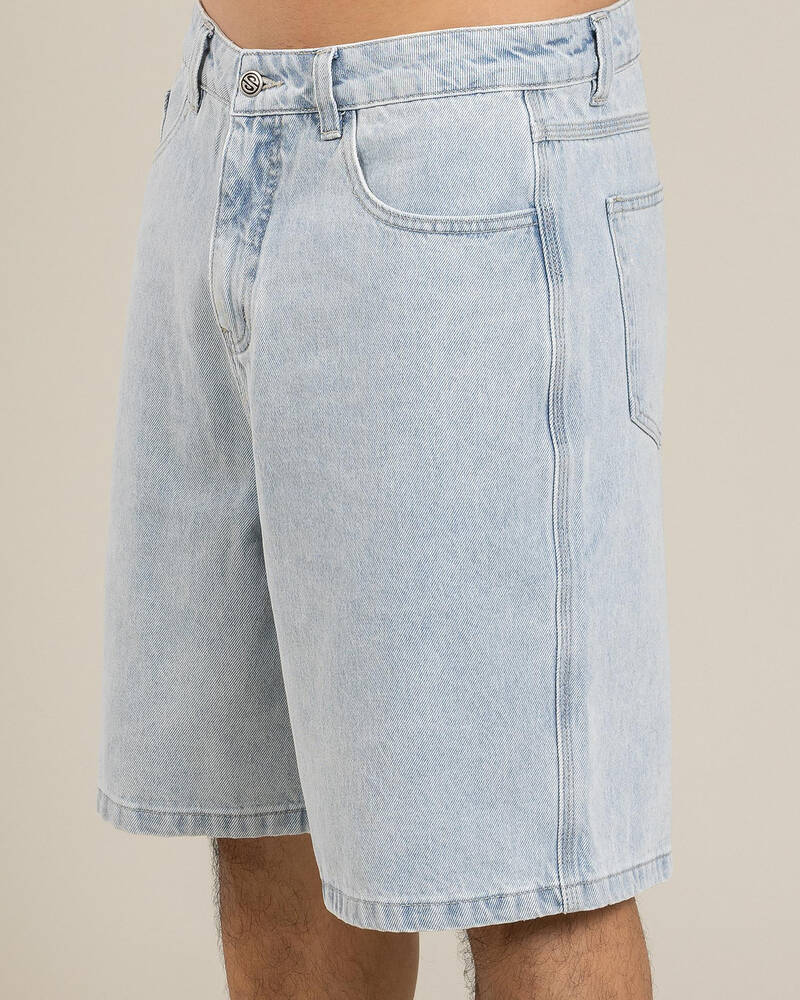 Rip Curl Medina Script Denim Walk Shorts for Mens