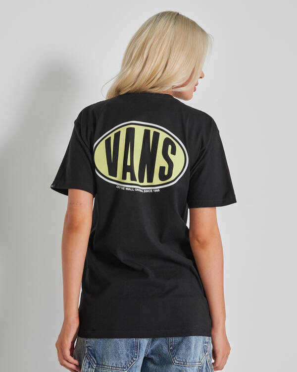 Vans Spray On Short Sleeve T-Shirt for Womens