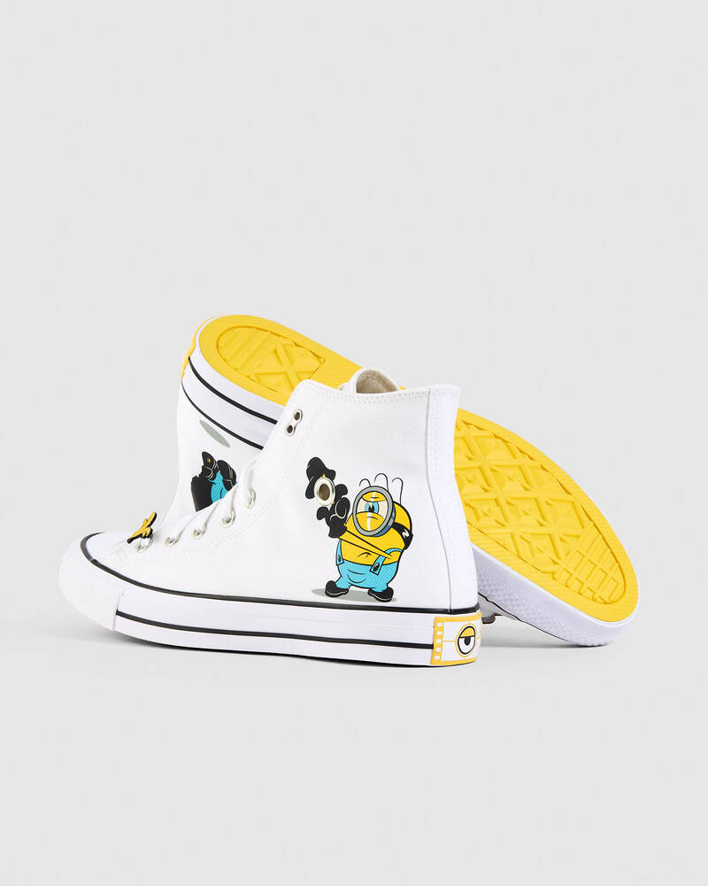 Converse Chuck Taylor All Star Minions High Top Shoes for Mens