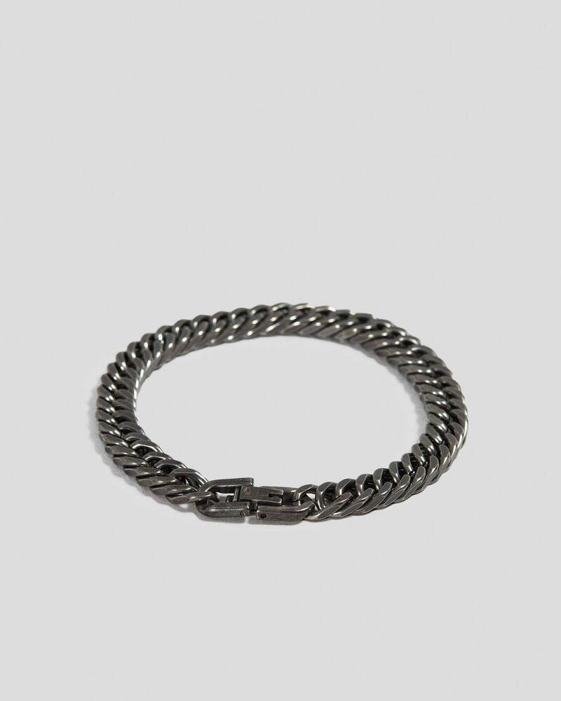 REPUBLIK Gun Metal Bracelet for Mens