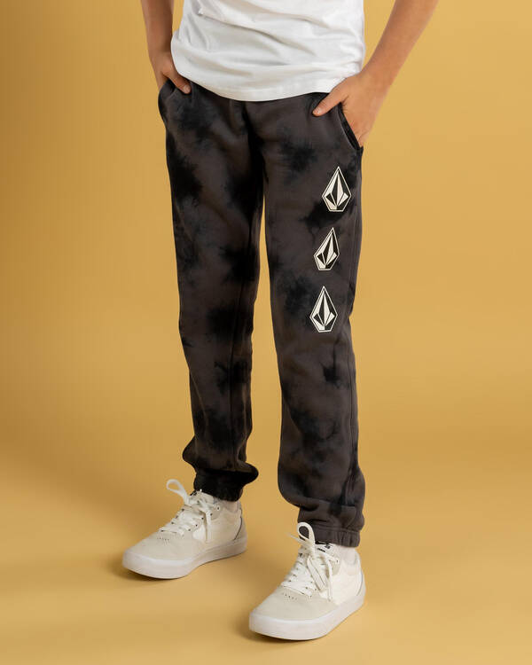 Volcom Boys' Iconic Stone Plus Fleece Track Pants for Mens