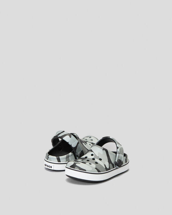 Crocs Toddlers' Off Court Camo Clogs for Unisex
