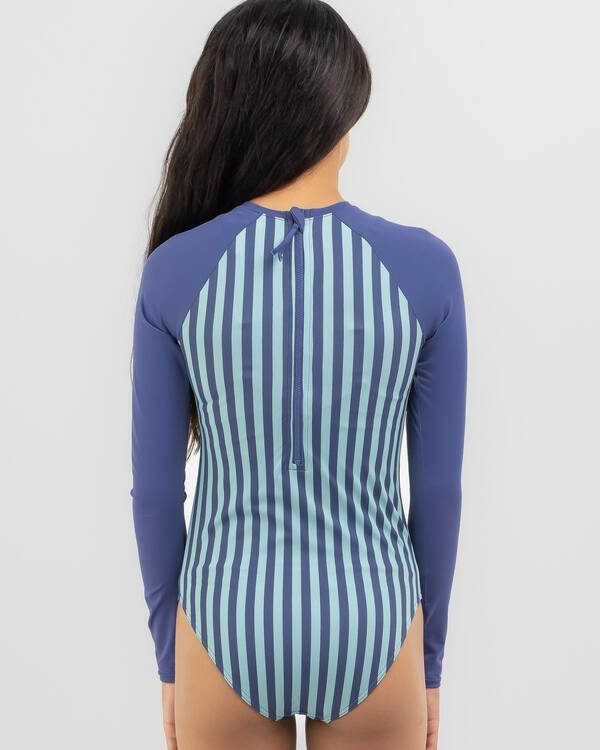 Roxy Girls' Serenity Stripe Long Sleeve Surfsuit for Womens