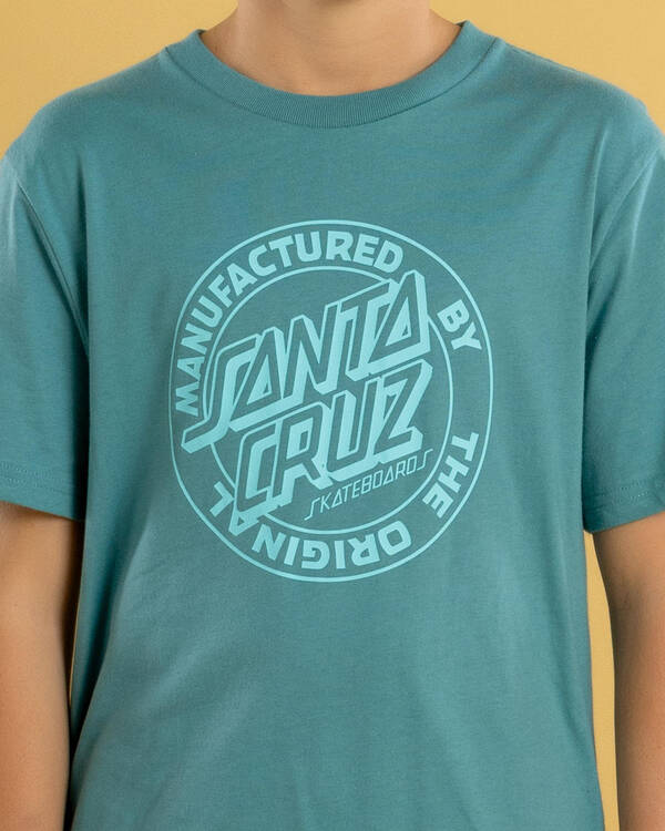 Santa Cruz Boys' MFG Dot Front T-Shirt for Mens