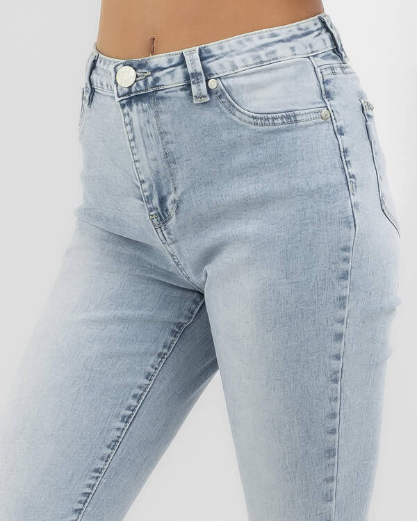 DESU Girls' Dahlia Ripped Jeggings for Womens