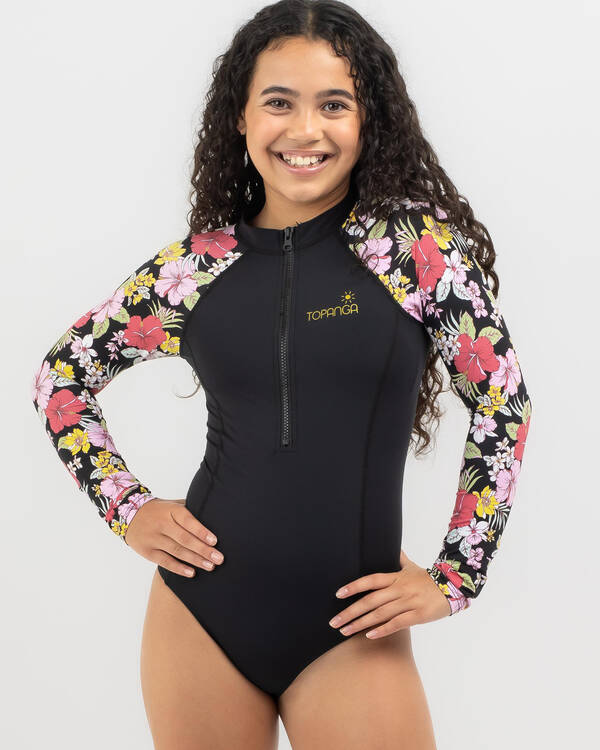 Topanga Girls' Getaway Surfsuit for Womens