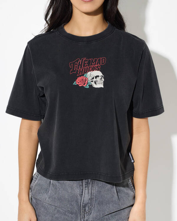 The Mad Hueys Freedom Forever Boxy T-Shirt for Womens