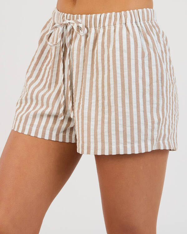 Mooloola Molly Stripe Shorts for Womens