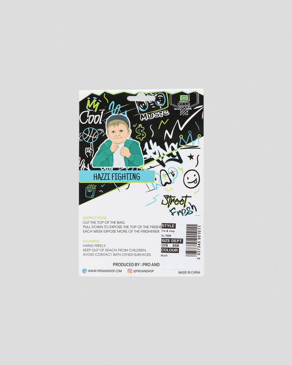 Pro & Hop Hazzi Fighting Air Freshener for Mens