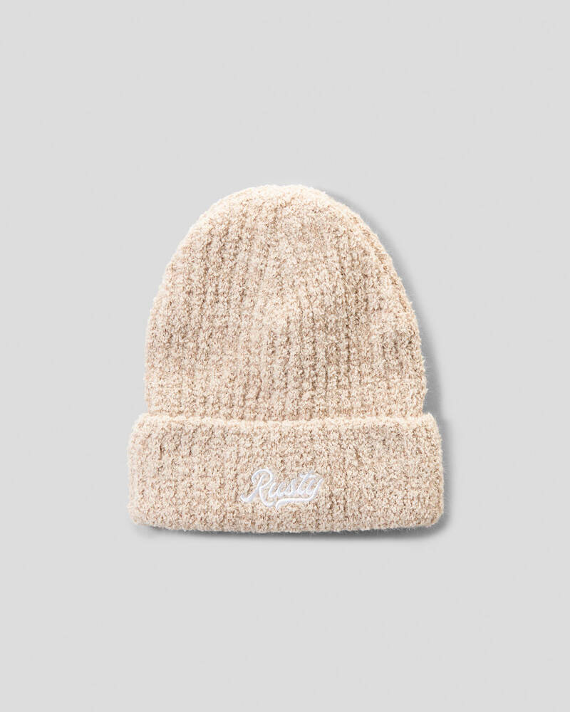 Rusty Bonnie Boucle Beanie for Womens