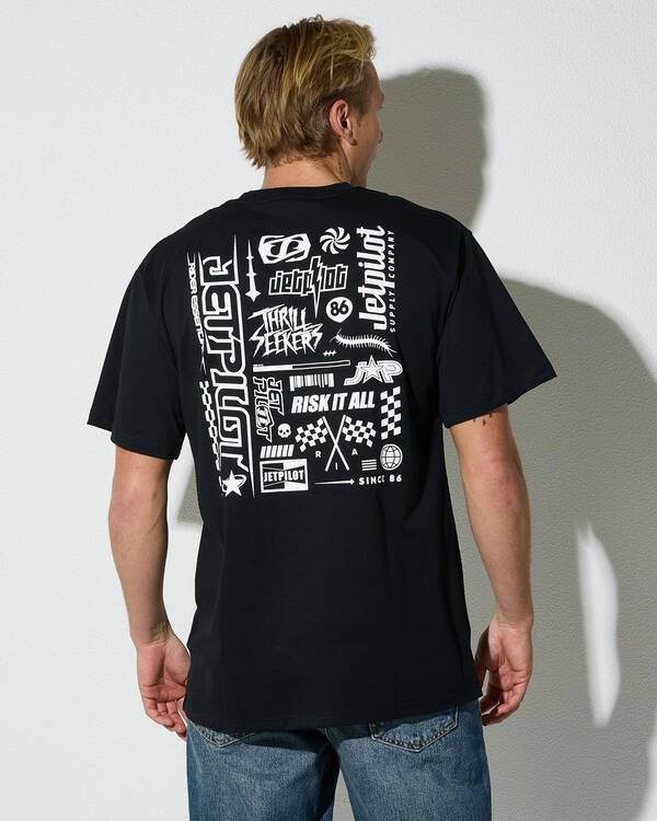 Jetpilot Progress T-Shirt for Mens