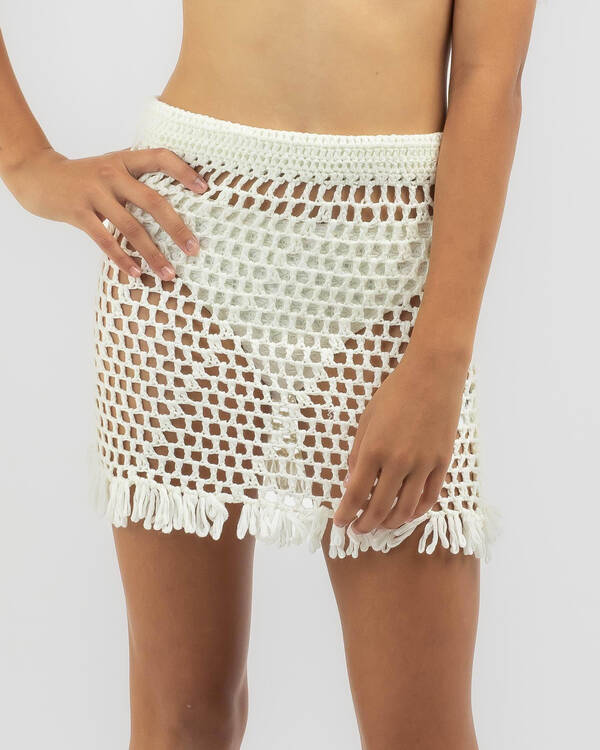 Kaiami Girls' Arielle Crochet Cover Up for Womens