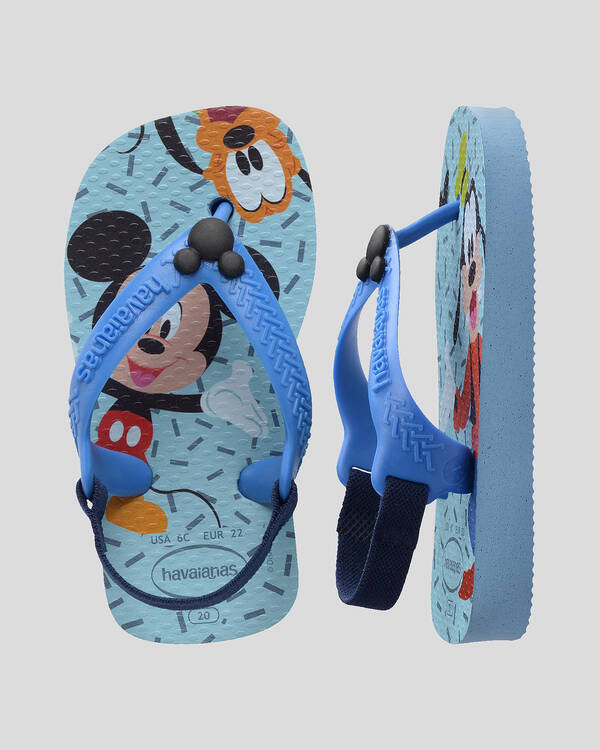 Havaianas Toddlers' Disney Classic Mickey & Pluto Thongs for Unisex