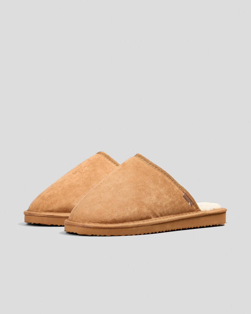 Jacks Chugg Slipper Chestnut for Mens