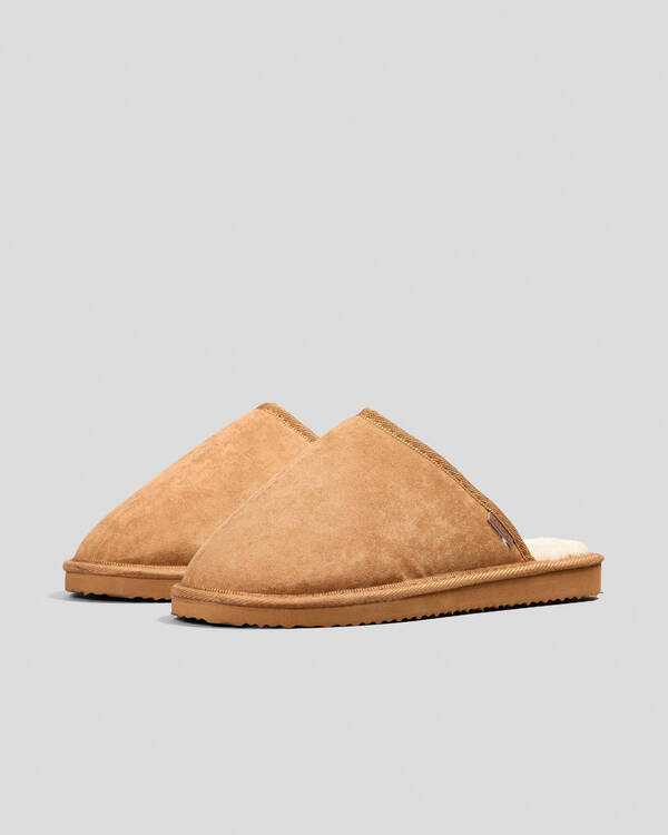 Jacks Chugg Slipper Chestnut for Mens