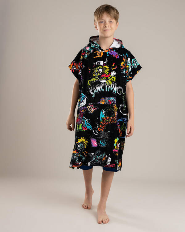 Boys' Shrill Hooded Towel
