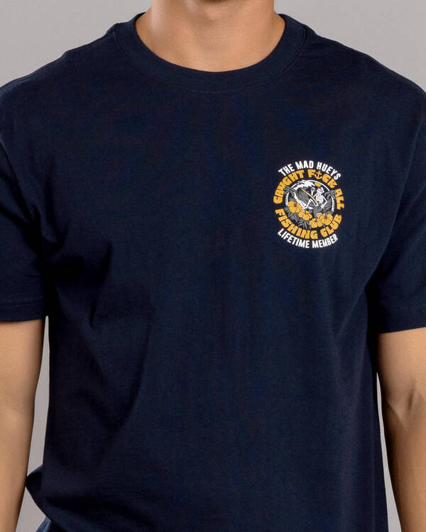 The Mad Hueys Tropic Caught Fk All T-Shirt for Mens