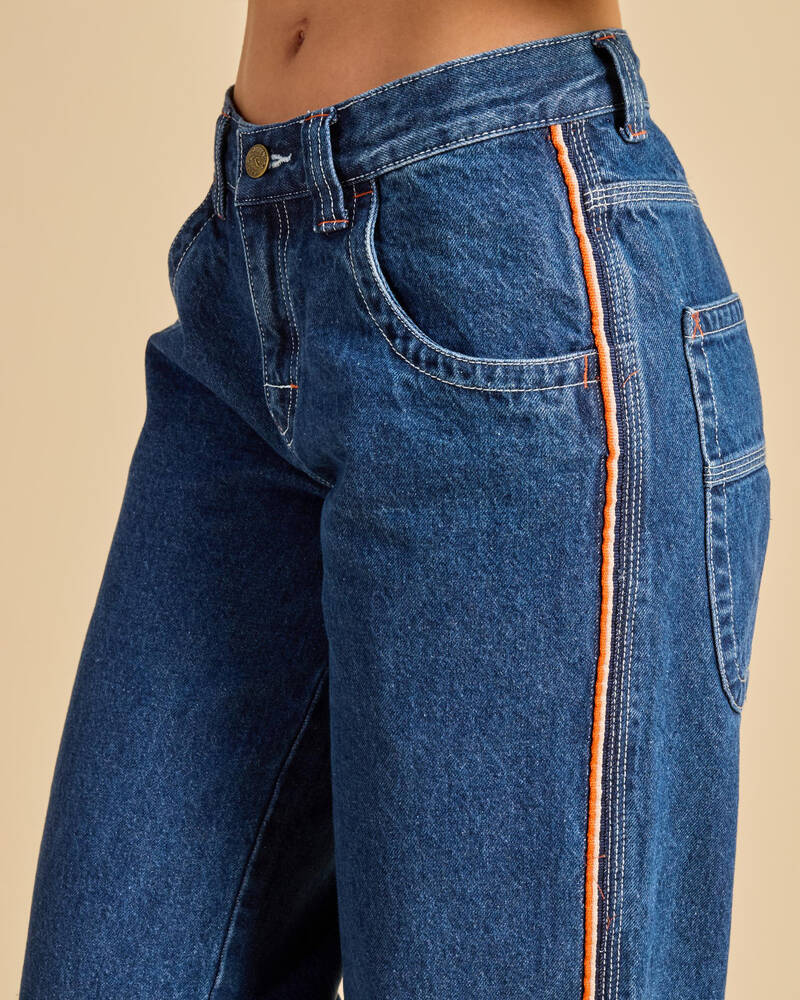 Rusty Flip Mommy Jeans for Womens