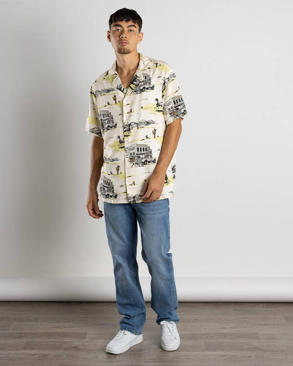 Ringers Western Rodeo Short Sleeve Shirt for Mens
