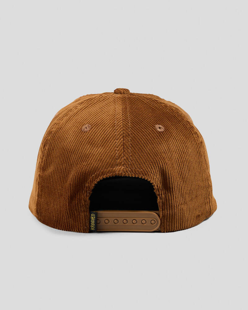 Krooked Skript Snapback Cap for Mens