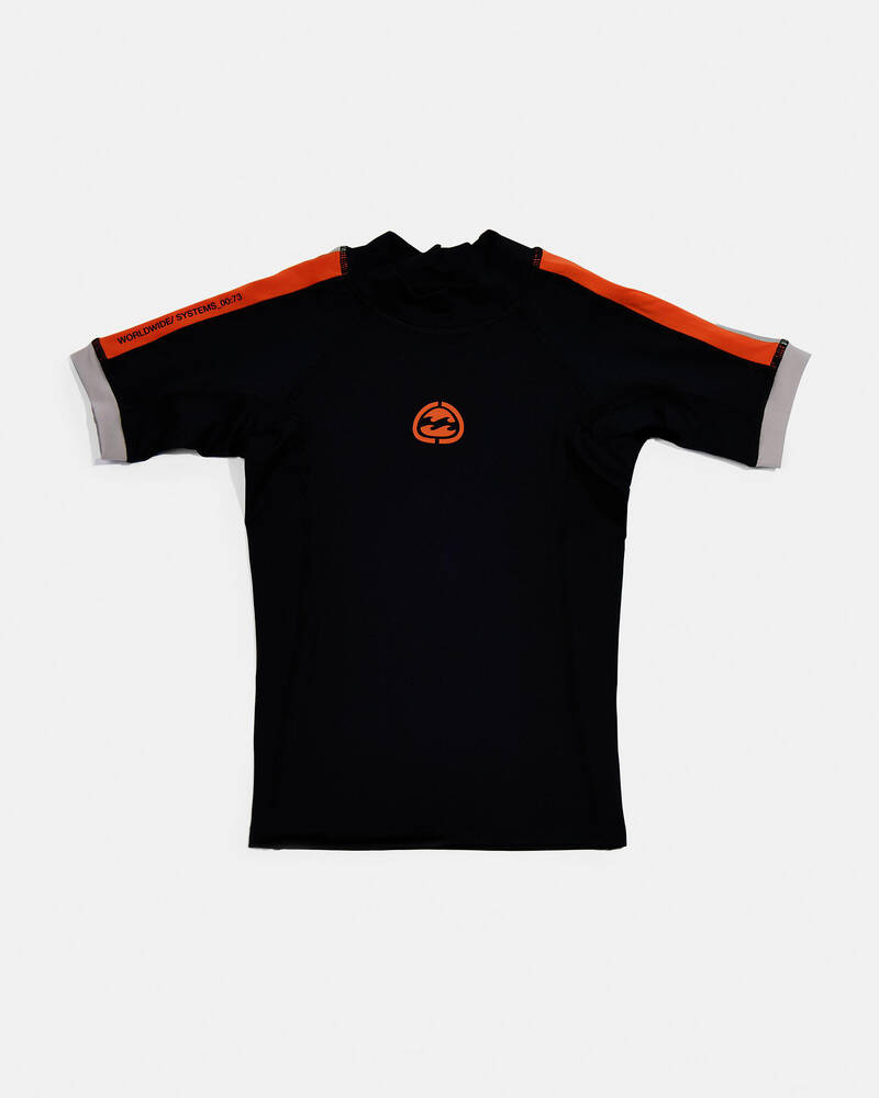 Billabong Toddlers' Spec 73 Short Sleeve Rash Vest for Mens