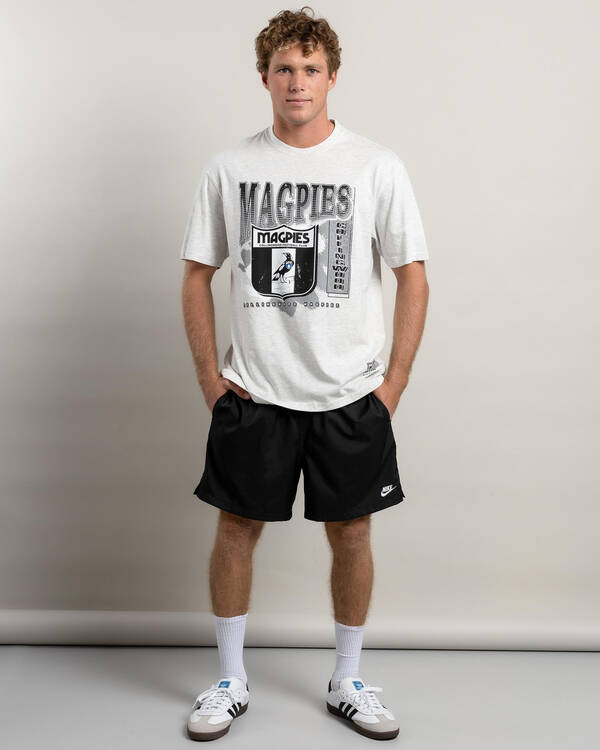 Mitchell & Ness Collingwood Magpies AFL Brush Off T-Shirt for Mens