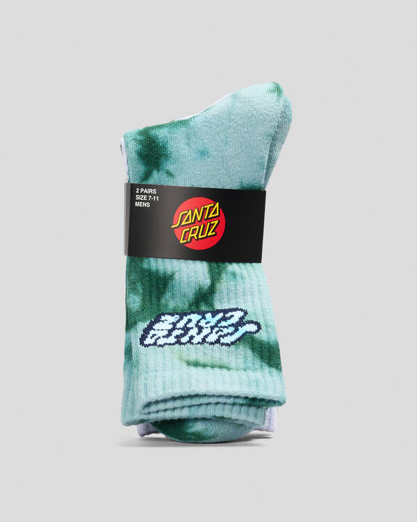 Santa Cruz Comic Stack Crew Socks 2 Pack for Mens