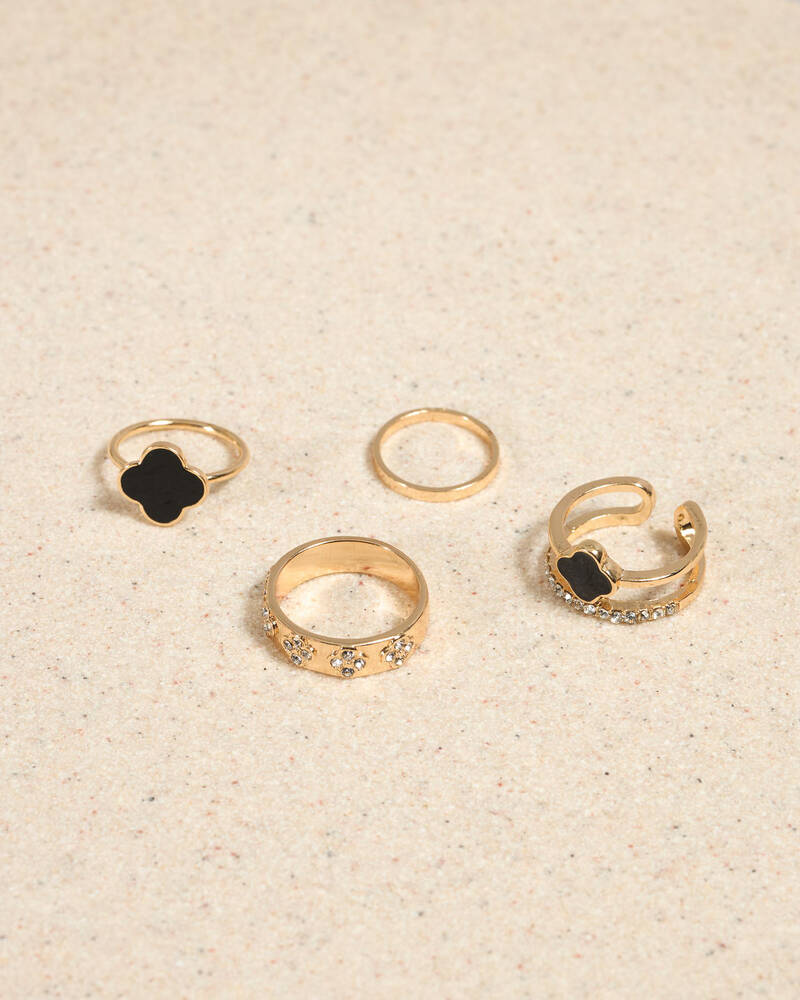 Karyn In LA Clover Ring Pack for Womens