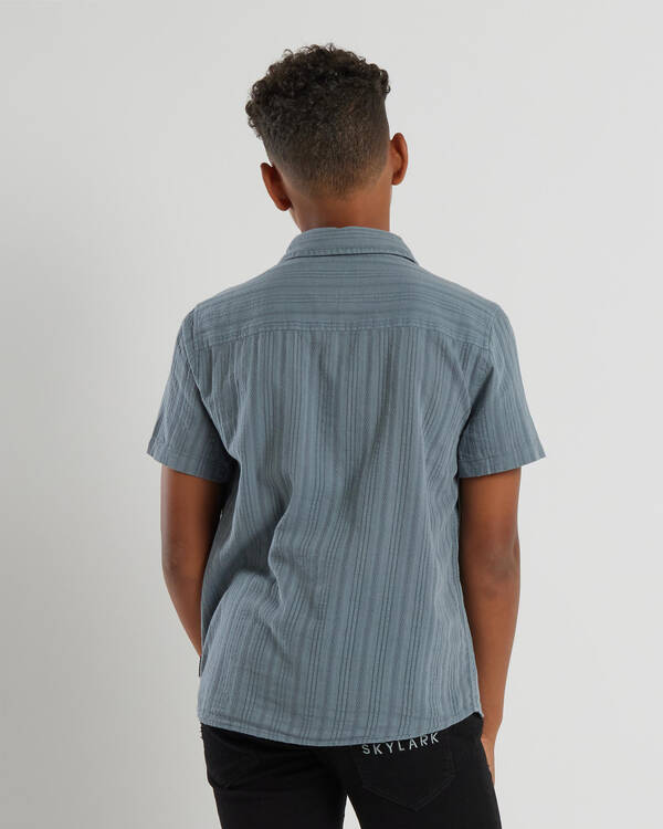 Skylark Boys' Novella Short Sleeve Shirt for Mens