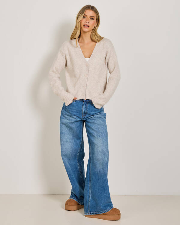 Mooloola Grandpa Knit Cardigan for Womens