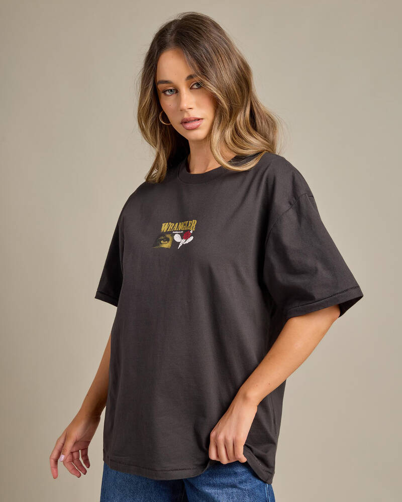 Wrangler Cactus Cowboy Slouch T-Shirt for Womens