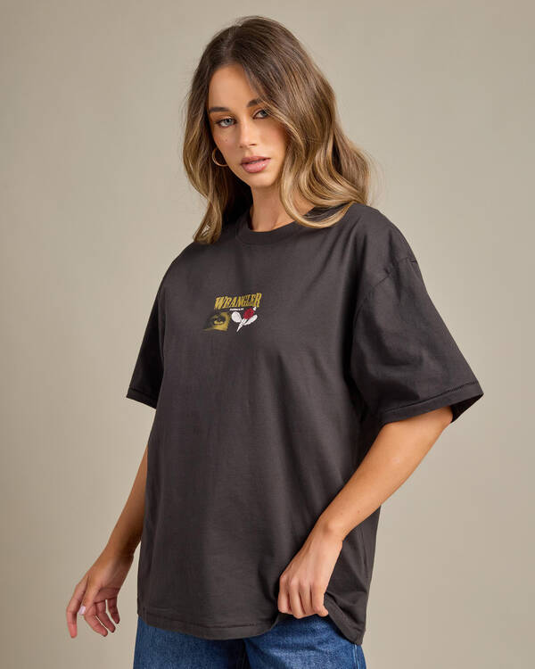 Wrangler Cactus Cowboy Slouch T-Shirt for Womens